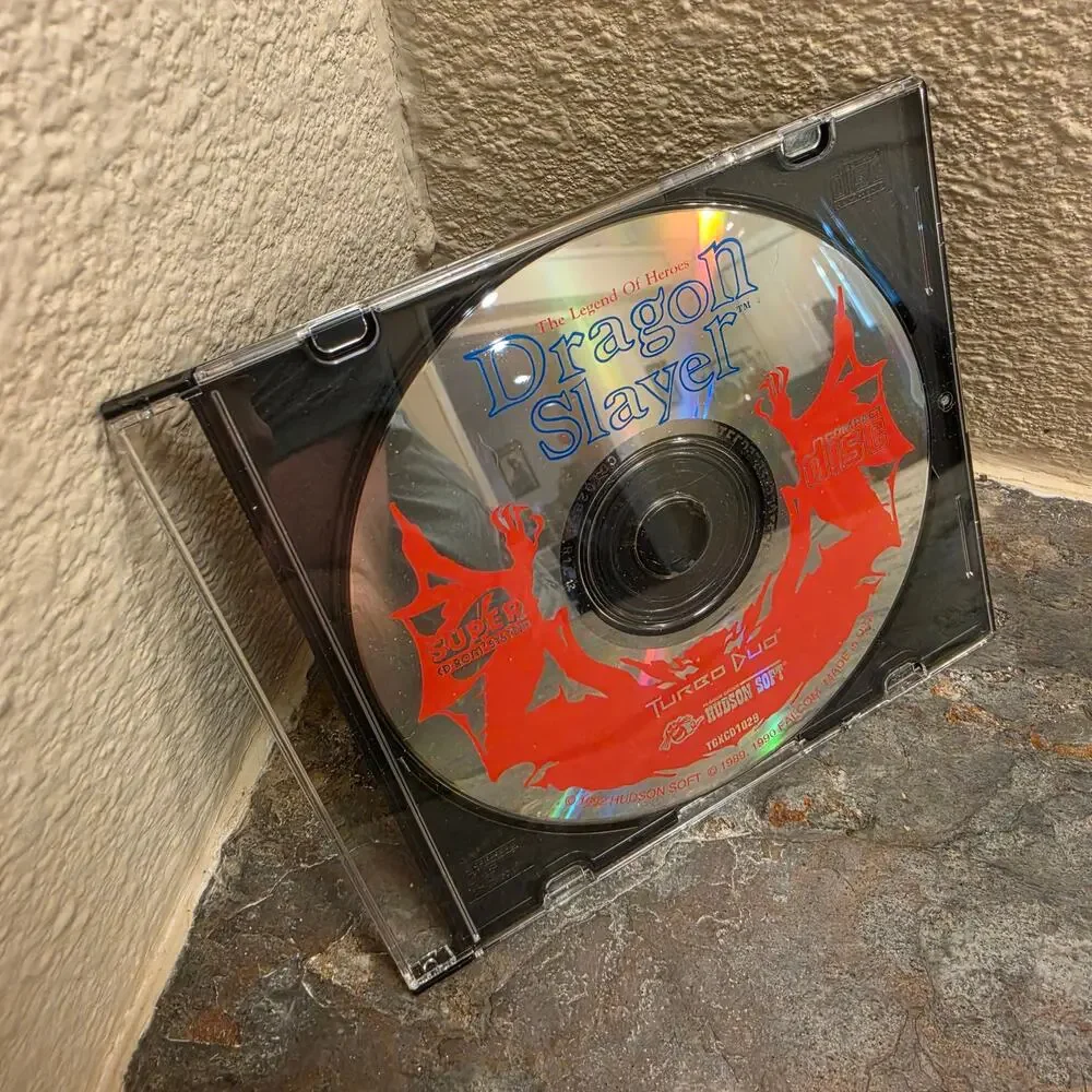 Game - Dragon Slayer: Legend of Heroes - Turbo Duo / Turbografx-16 Super CD-ROM2